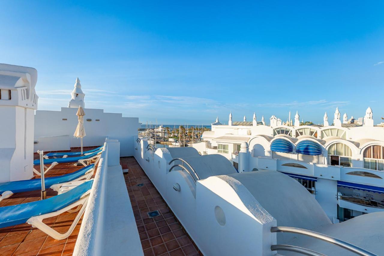 Atico Puerto Marina First Island With Sea Views And Rooftop Pool Benalmádena Extérieur photo