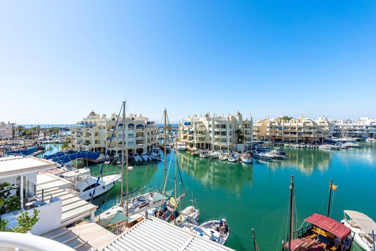 Atico Puerto Marina First Island With Sea Views And Rooftop Pool Benalmádena Extérieur photo