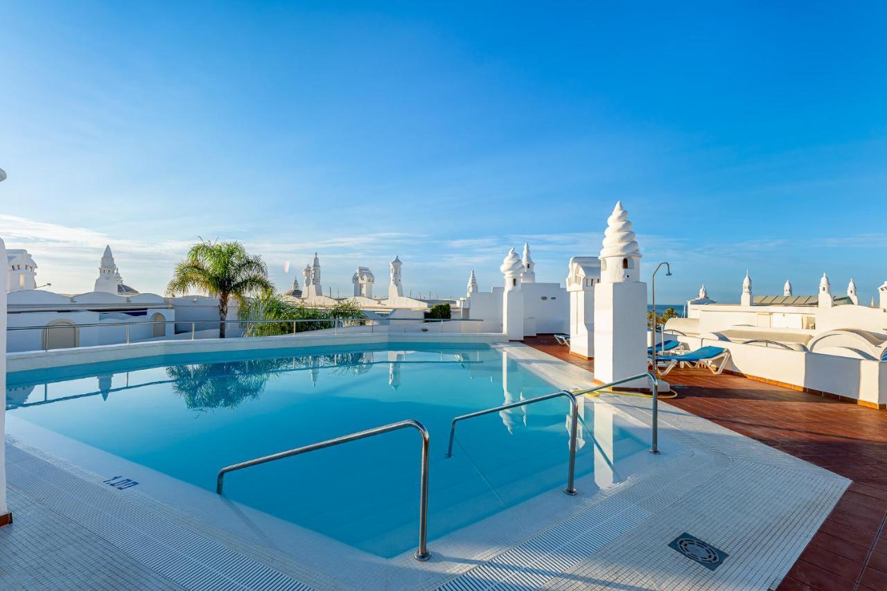 Atico Puerto Marina First Island With Sea Views And Rooftop Pool Benalmádena Extérieur photo