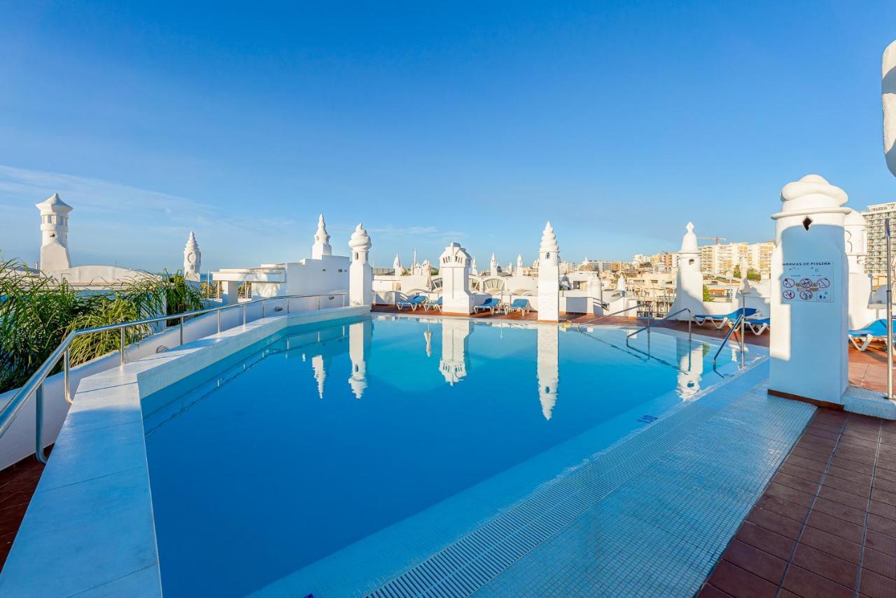 Atico Puerto Marina First Island With Sea Views And Rooftop Pool Benalmádena Extérieur photo